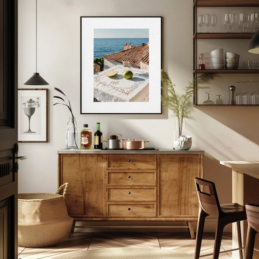 Hugo Delacroix - By the Ocean's Edge Corners