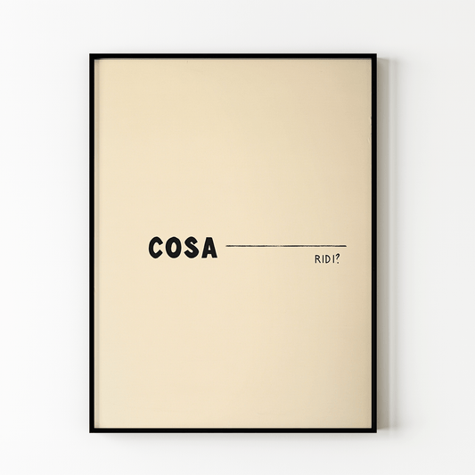 Terra Santa - Cosa Ridi?