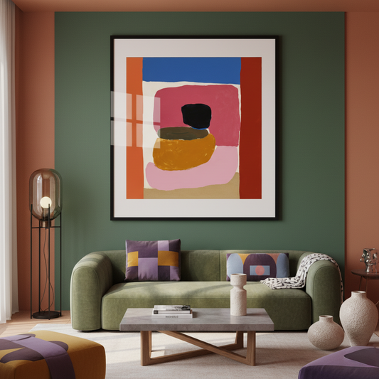 Camille Abstracts - Color Block