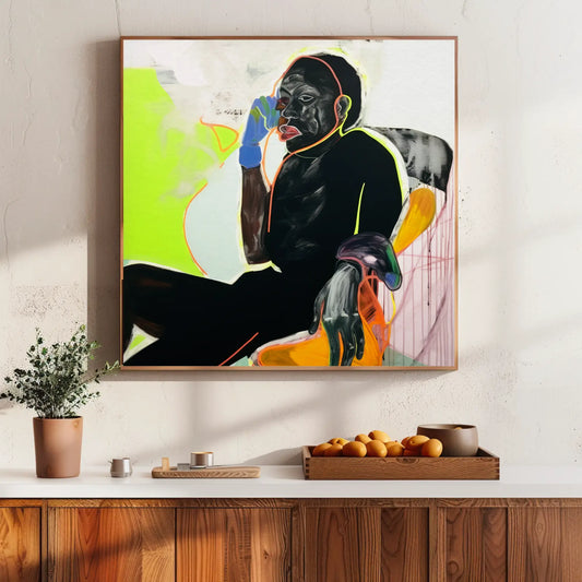 Étienne Kébé - Portrait of Monday Eve Corners
