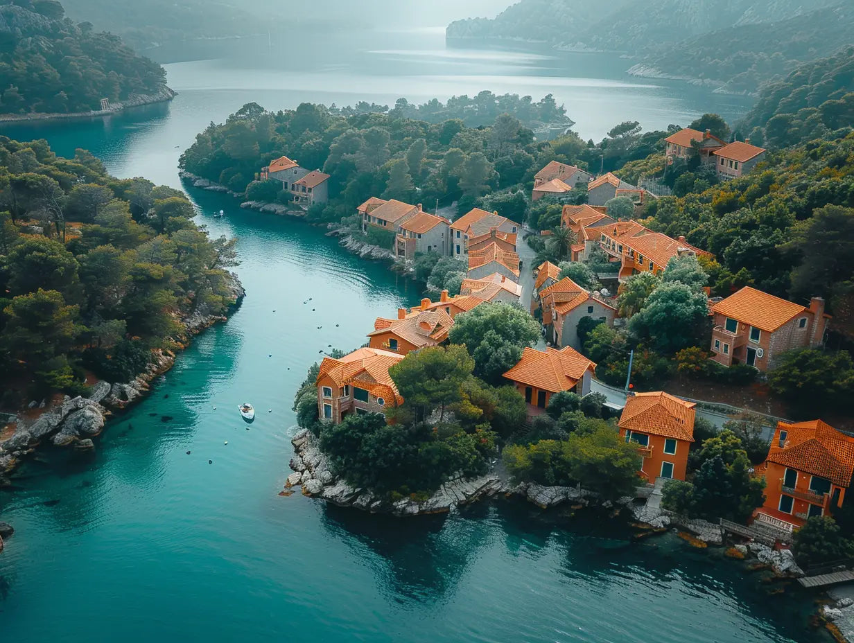 Elio Faris - Village of the Sea Corners