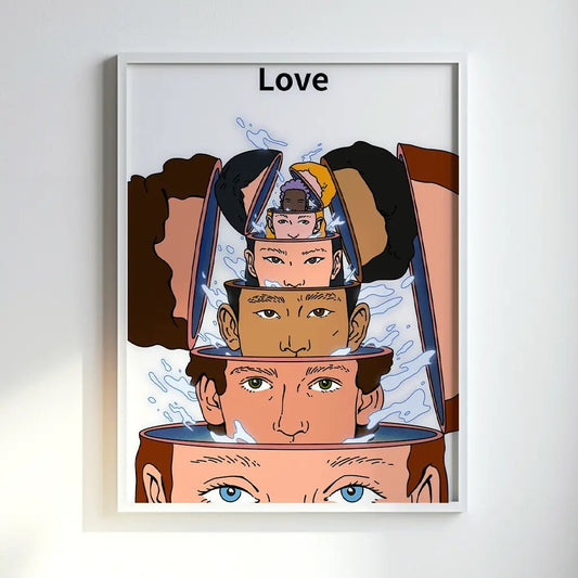 Connor Yang - Love - Corners Milano Art Print