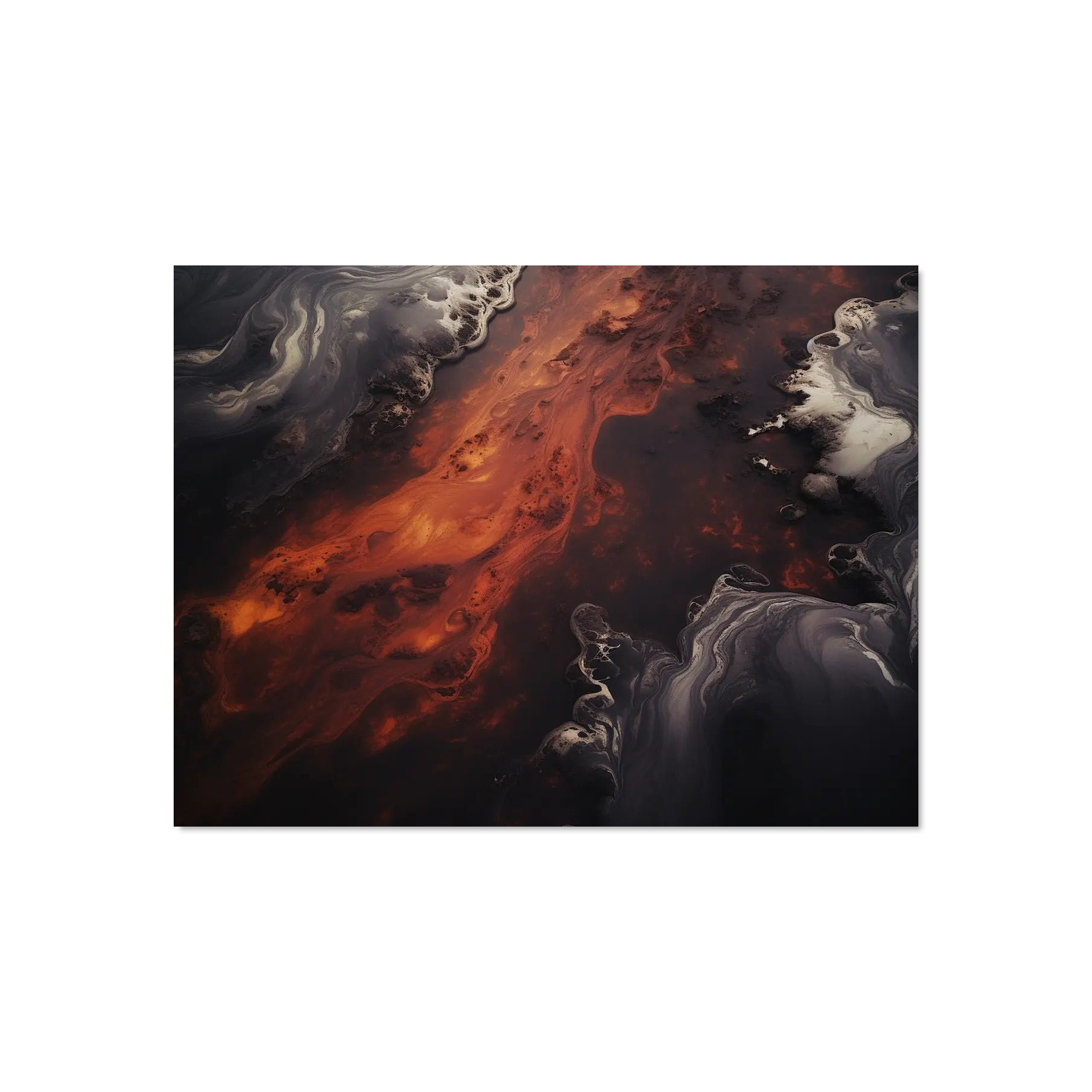 Maren Lyte - Lava Swirls Corners