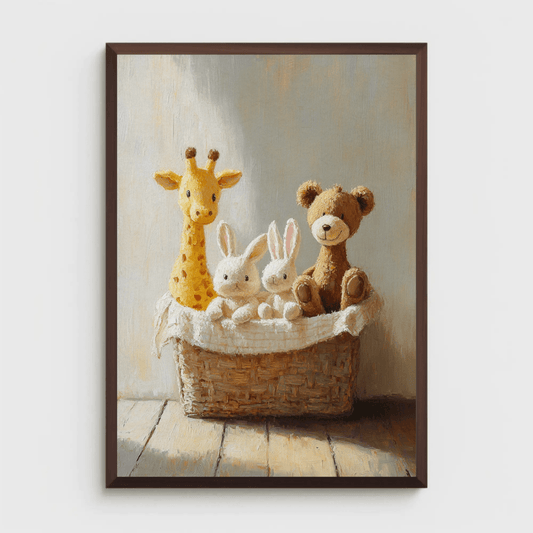 Maison Novart - Teddy & Friends Basket