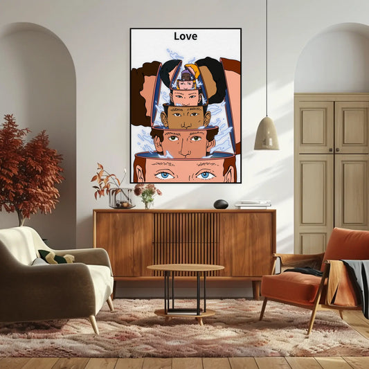 Connor Yang - Love - Corners Milano Art Print