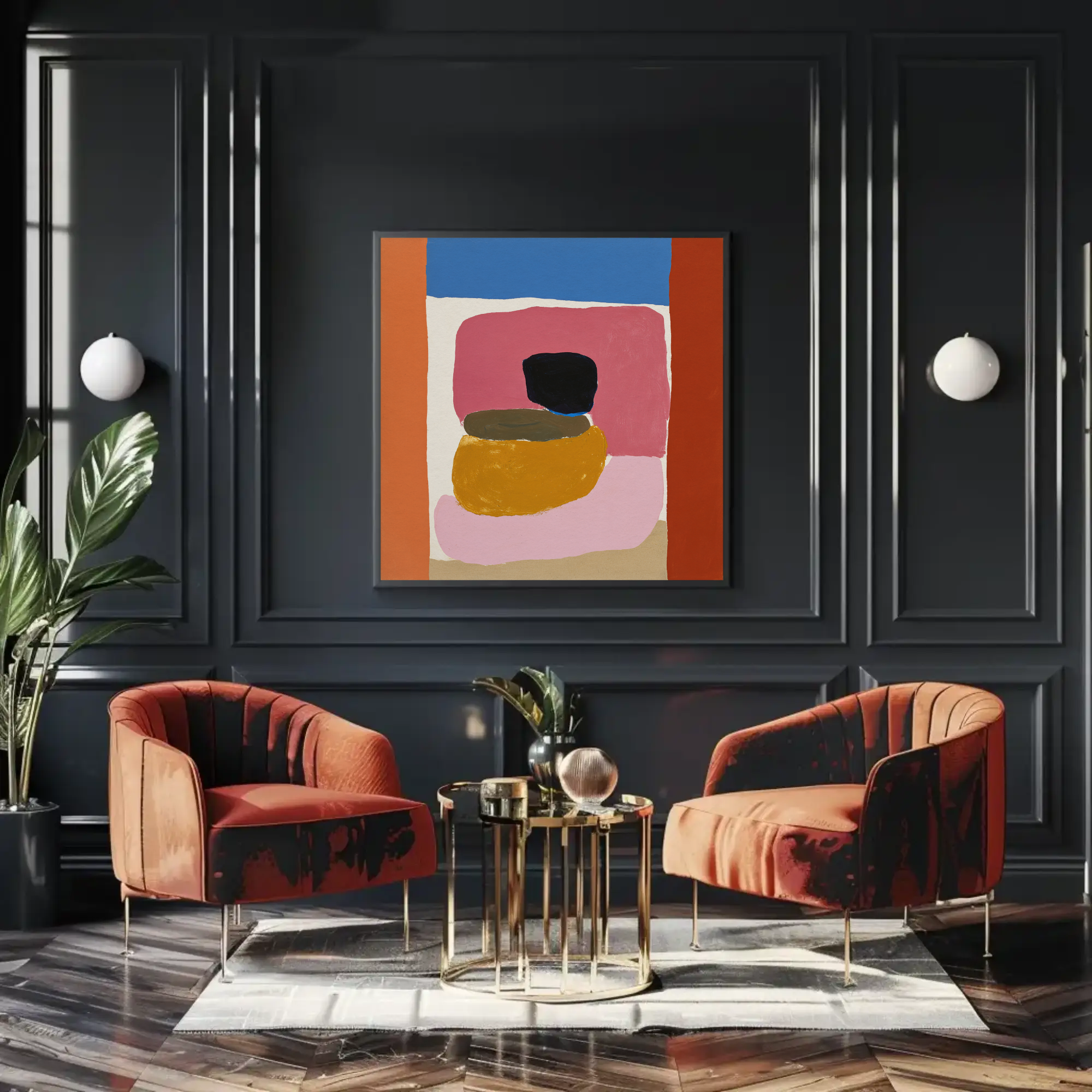 Camille Abstracts - Color Block