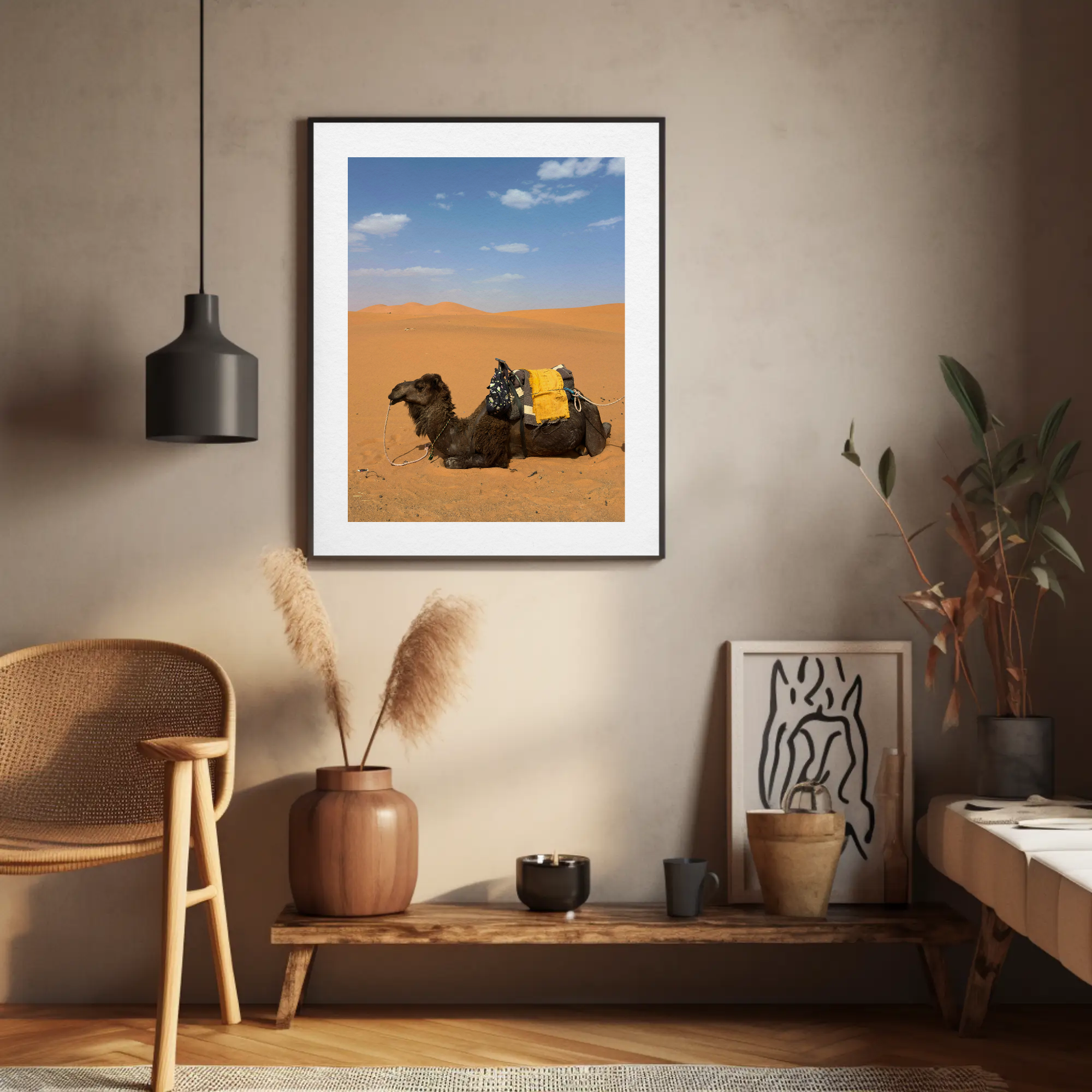 Theivaneide - MOROCCO: Camels Waiting