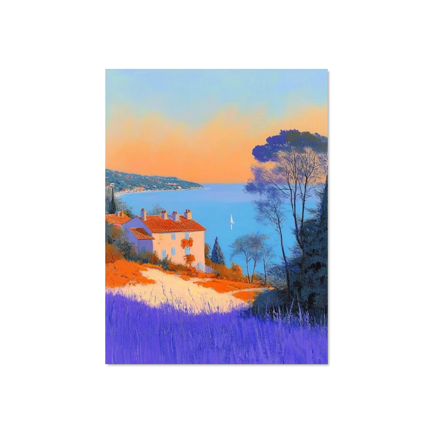 Remy Lucien - Orange Sunset Corners